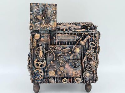 Steampunk Cardboard Camera
