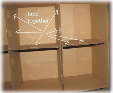 Assemble 13x13x13 Cube Boxes