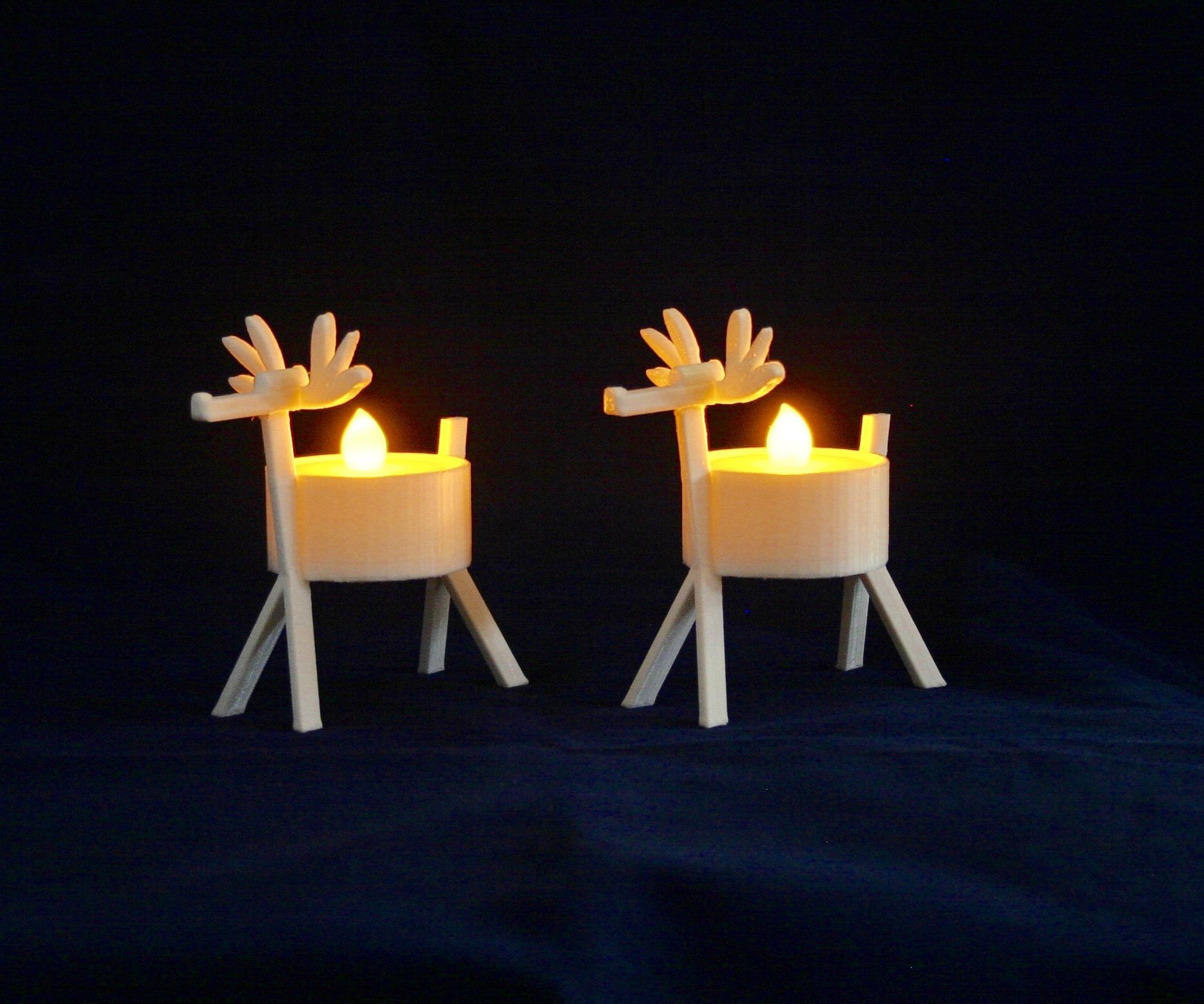 LED Reindeer Tea Light Holder Instructables