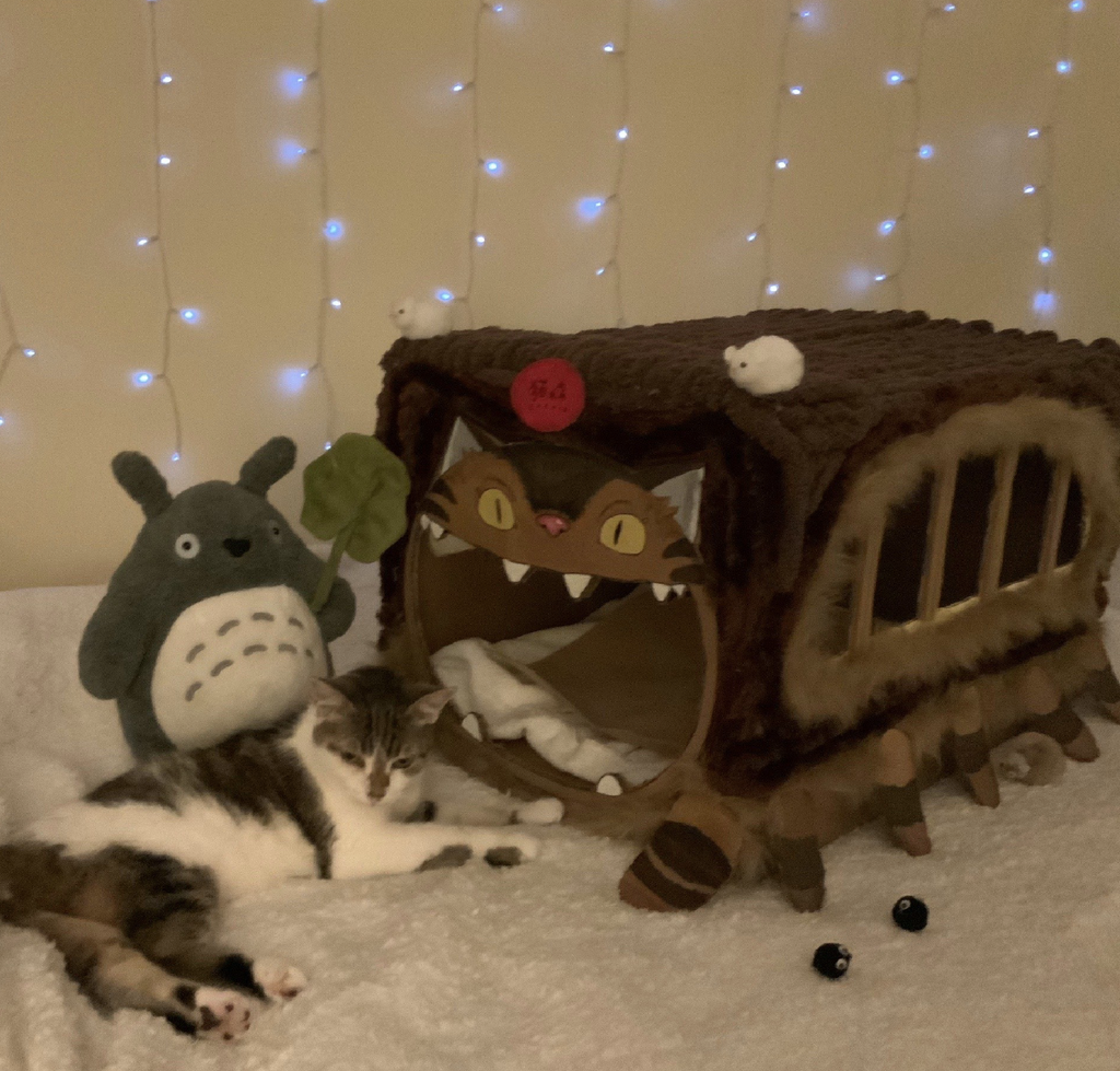 Turning A Cardboard Box Into A Totoro Cat Bus 9 Steps With Pictures Instructables Turning A Cardboard Box Into A Totoro Cat Bus 9 Steps With Pictures Instructables