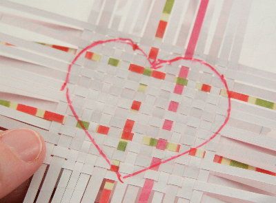 Weaving Paper Hearts 7 Steps With Pictures Instructables