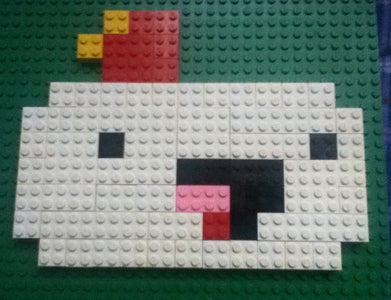Make the FEZ Character Out of Legos