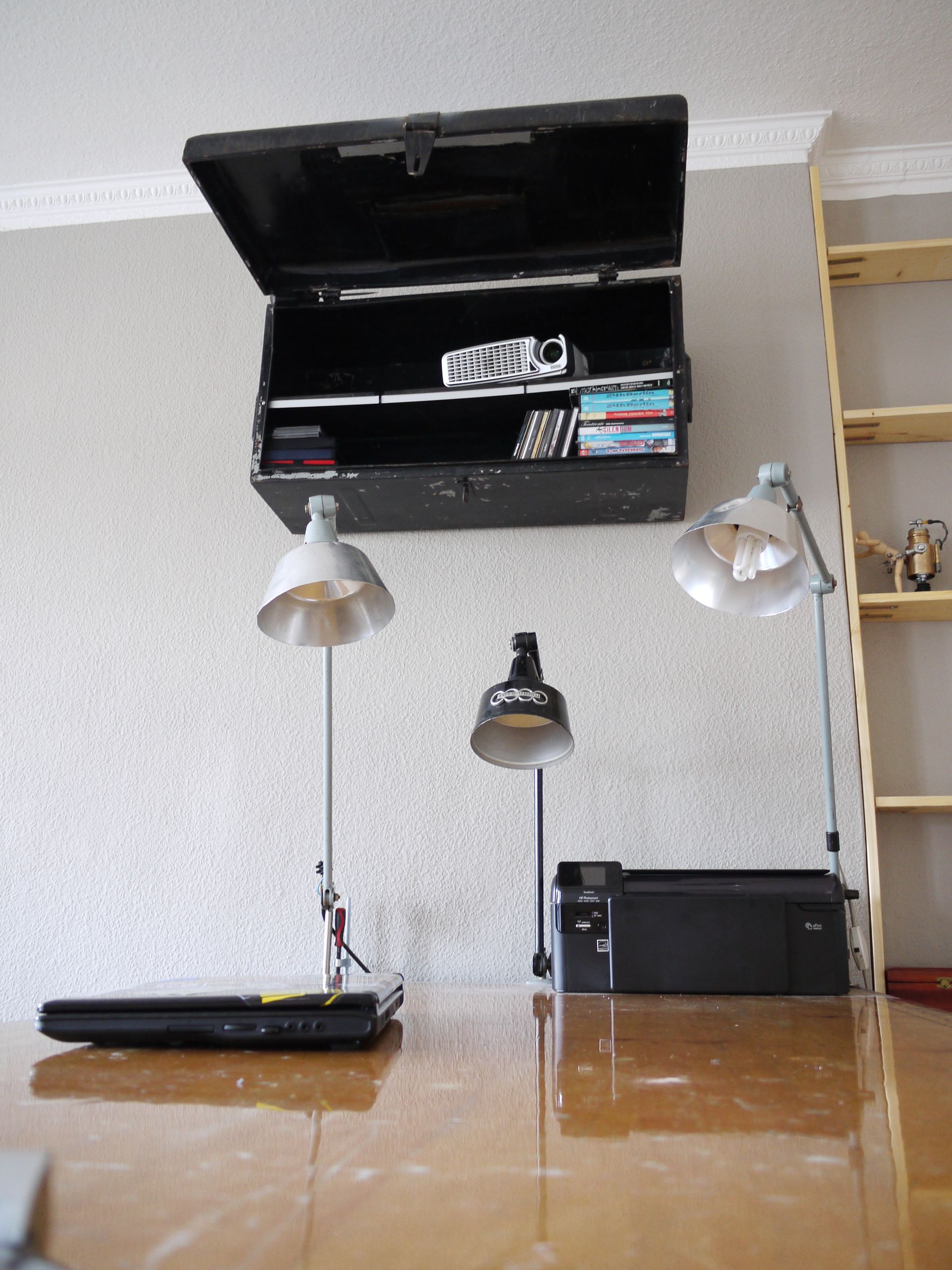 My Industrial Looking HomeCinema, Build on Budget, Installation