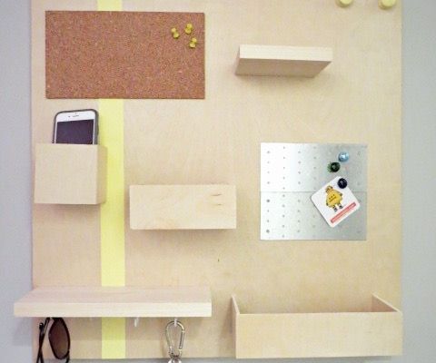Modern Wall Organizer DIY