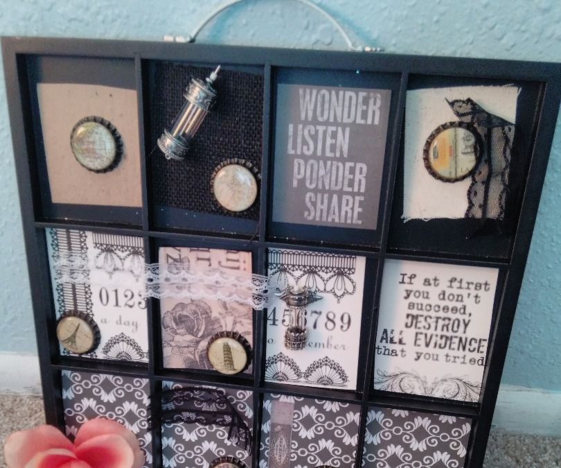 Vintage Memory Tray