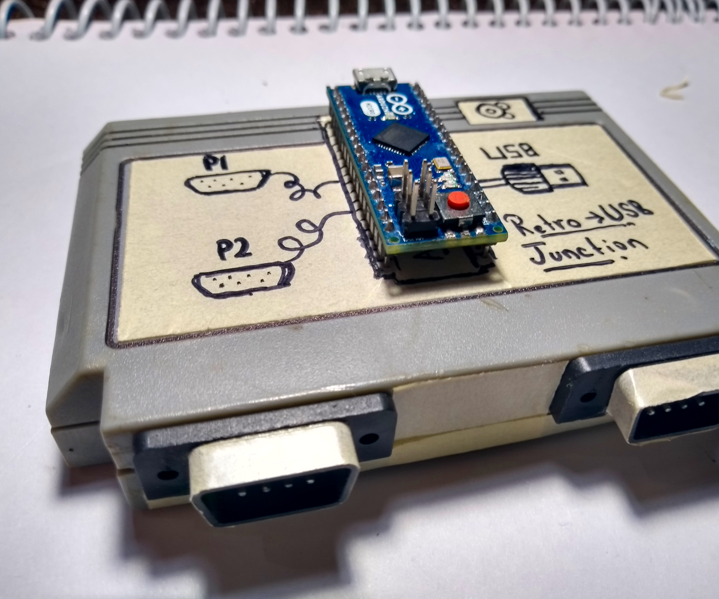 Retro to USB Joystick Junction