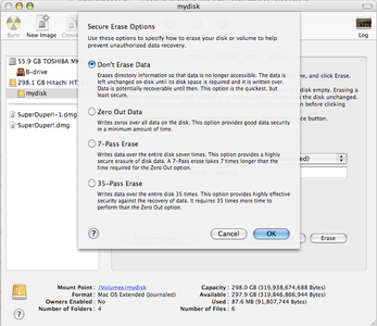 Test and Repair Drive Virginity
