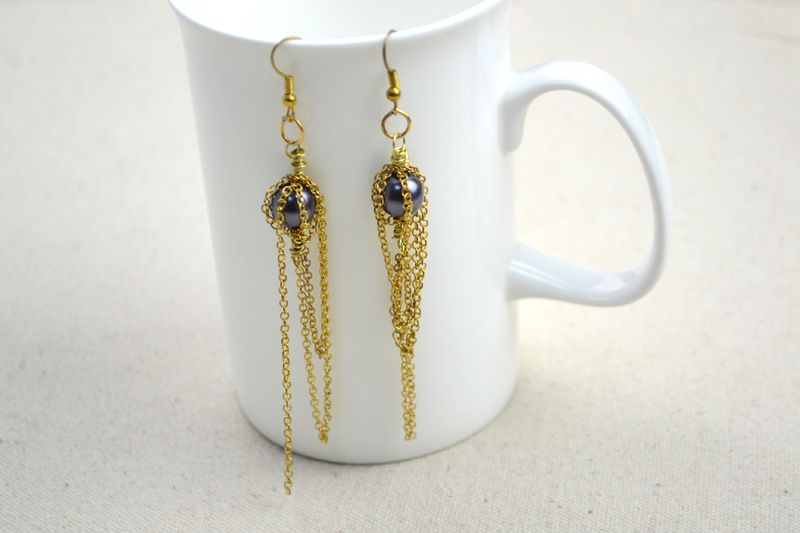 Unique Jewelry Design-individual Handmade Beaded Earrings