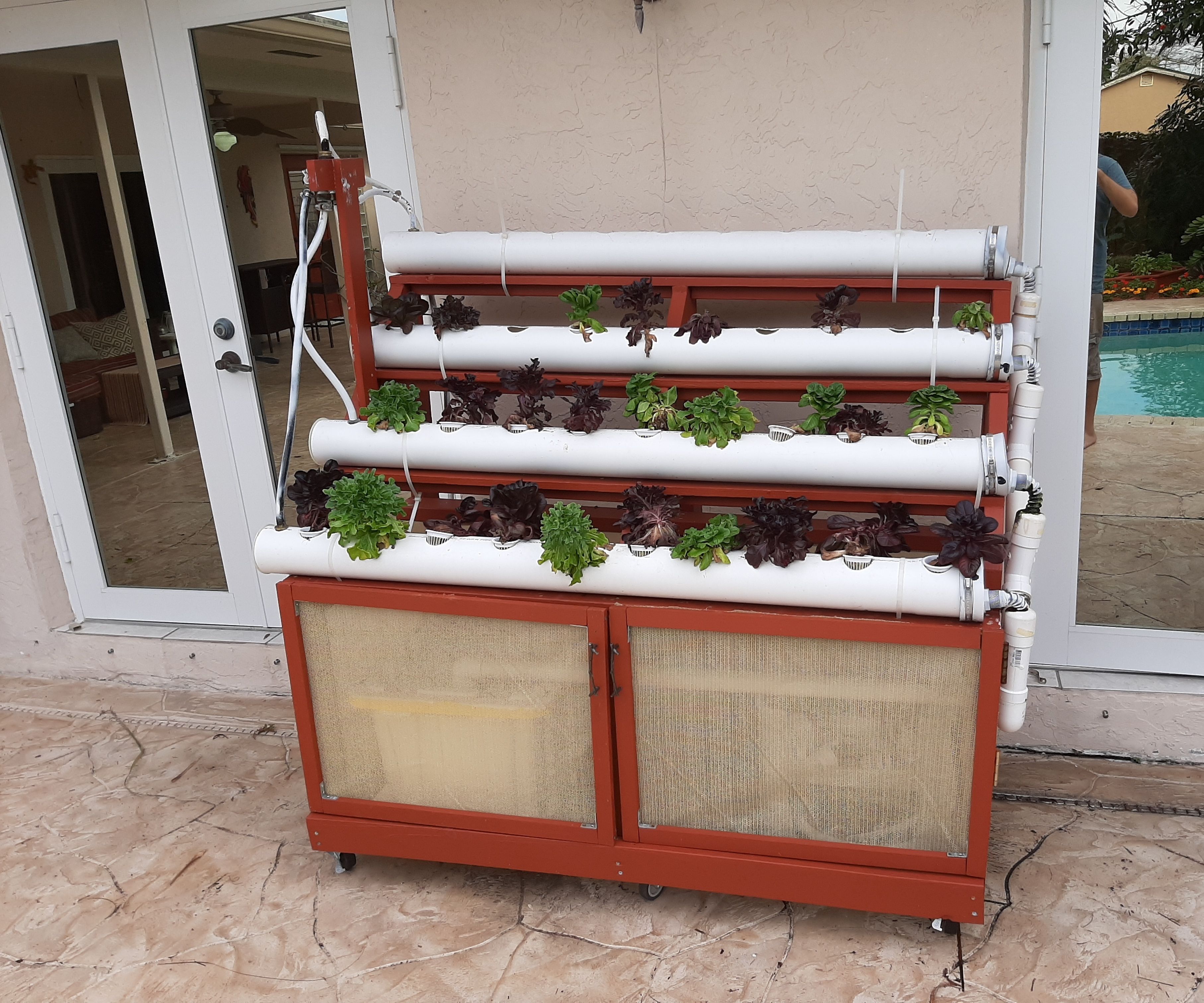 DIY Outdoor NFT Hydroponics System
