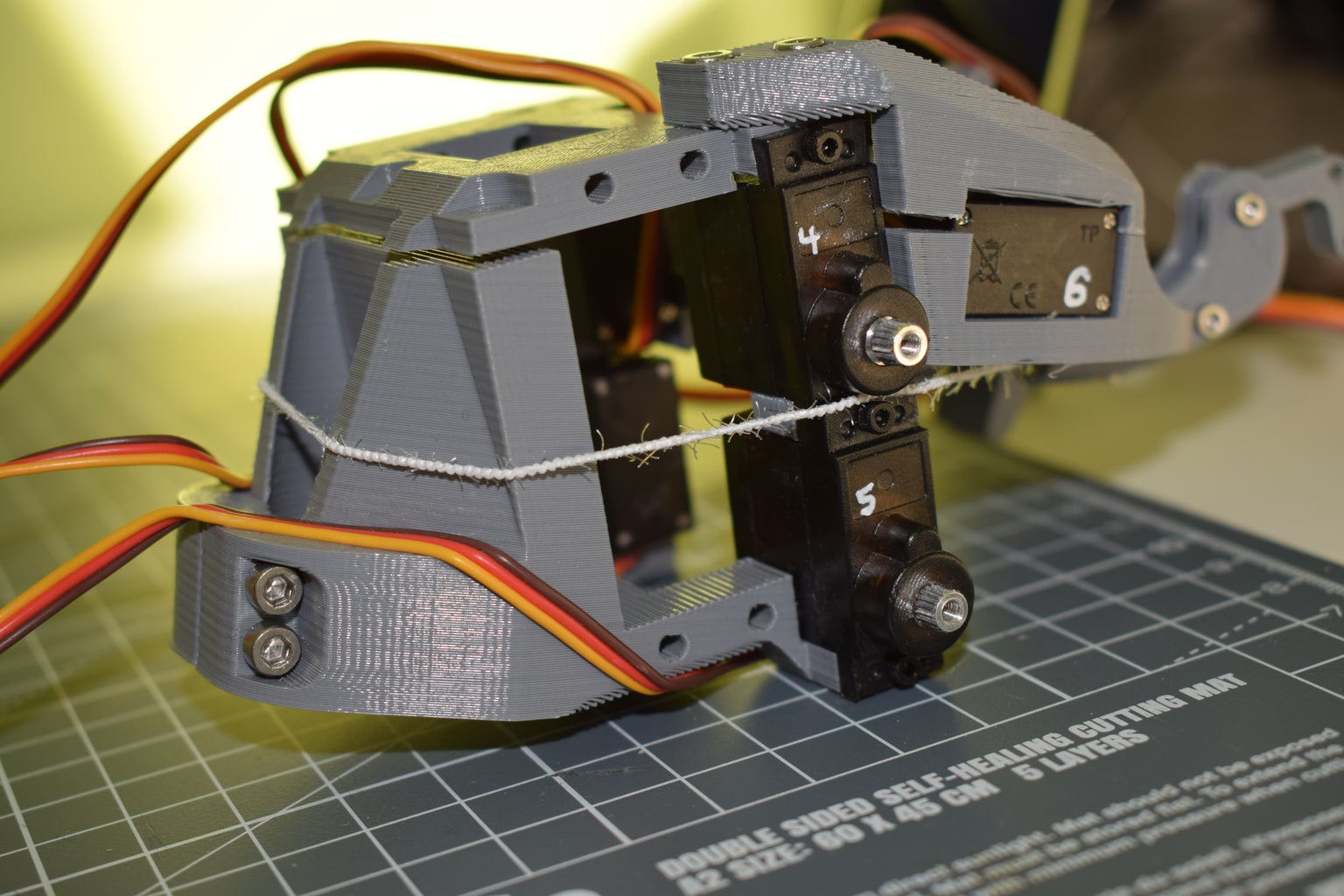 Simple Animatronic Mouth Using 3D Printing, Arduino and Python : 4 ...