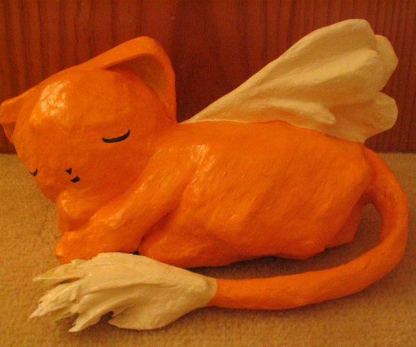 Paper Mache Kero-chan
