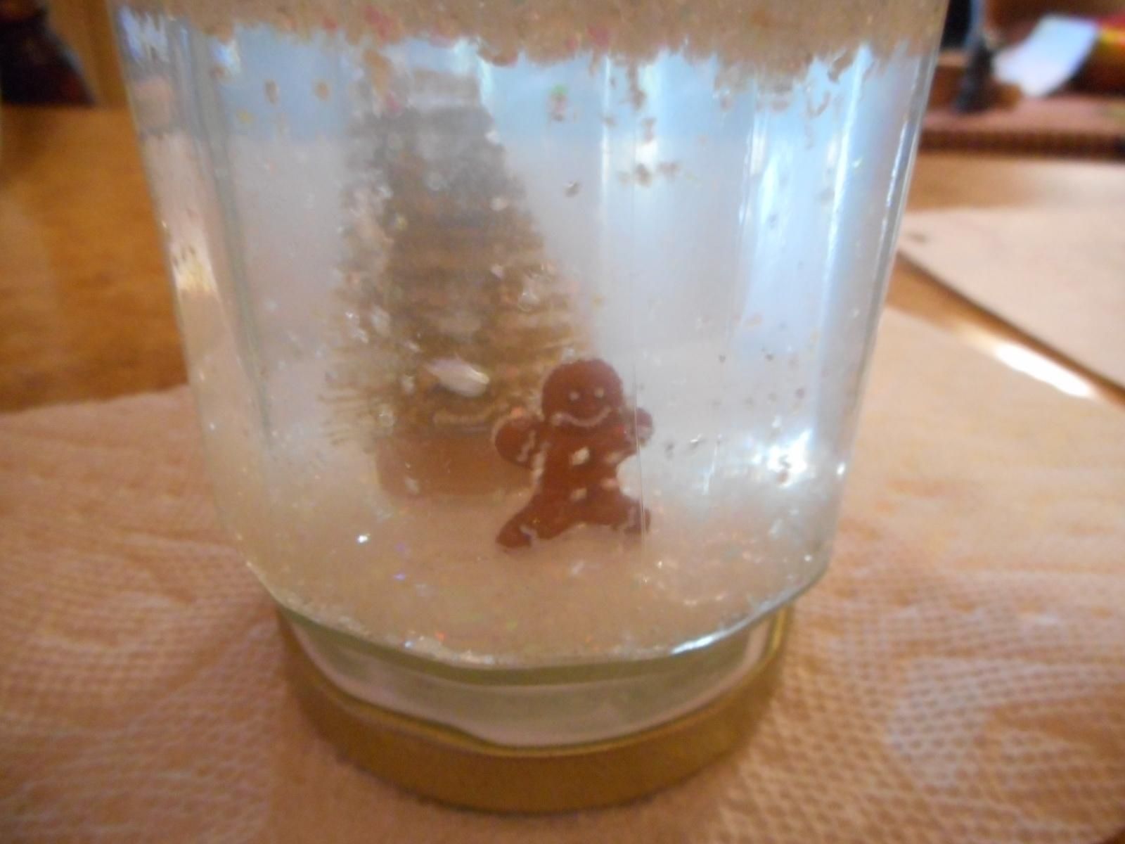 JELLY JAR SNOW GLOBES 8 Steps Instructables