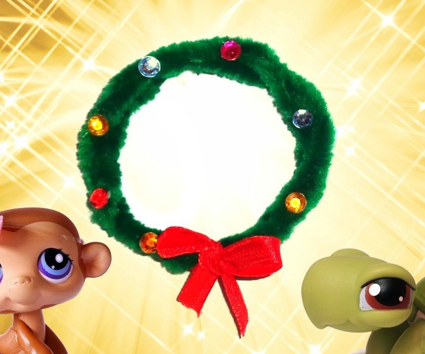 Miniature Christmas Wreath Easy