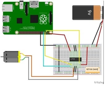Controlling Direction and Speed of DC Motor Using Raspberry Pi ...