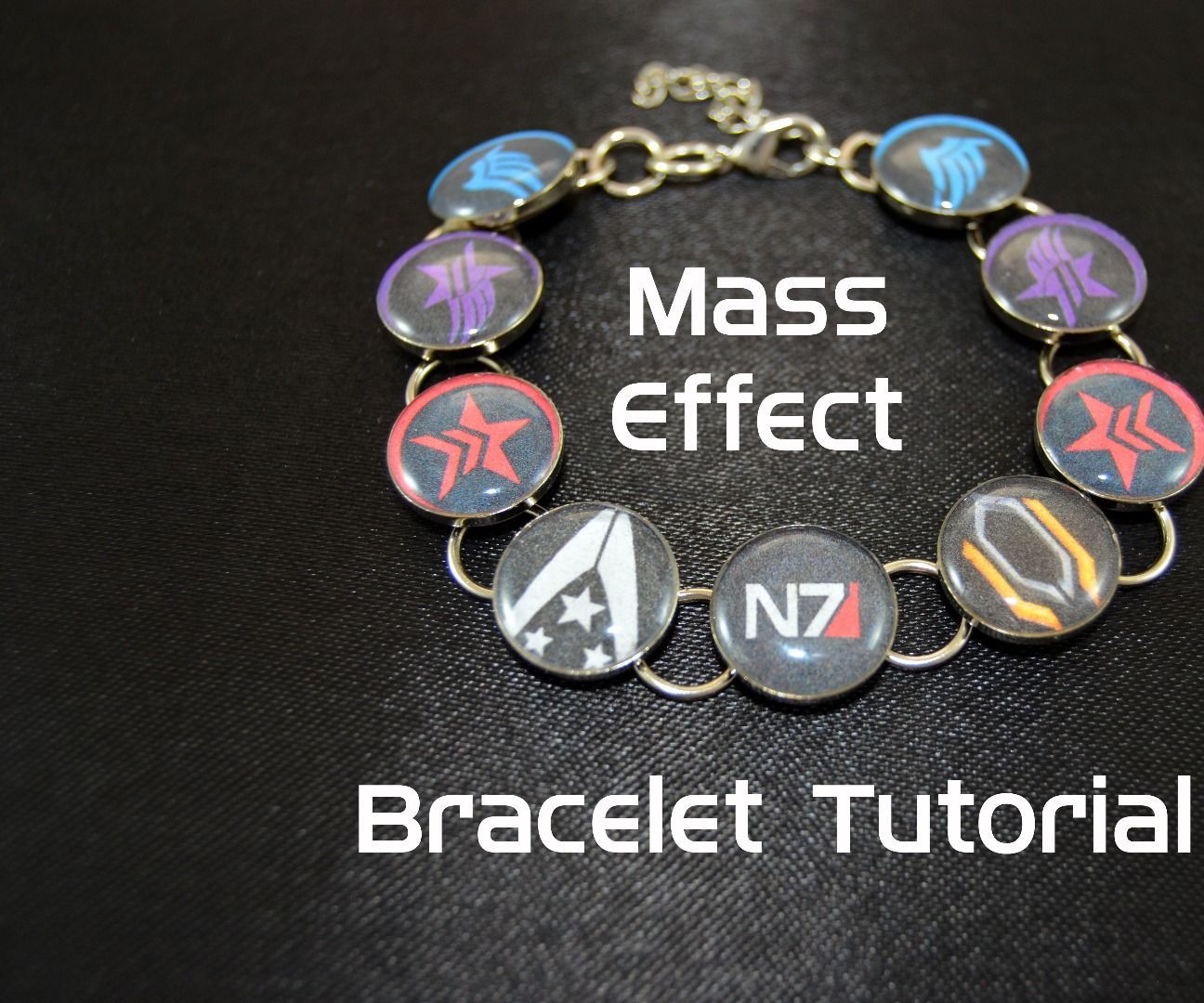Mass Effect Resin Cosplay Bracelet