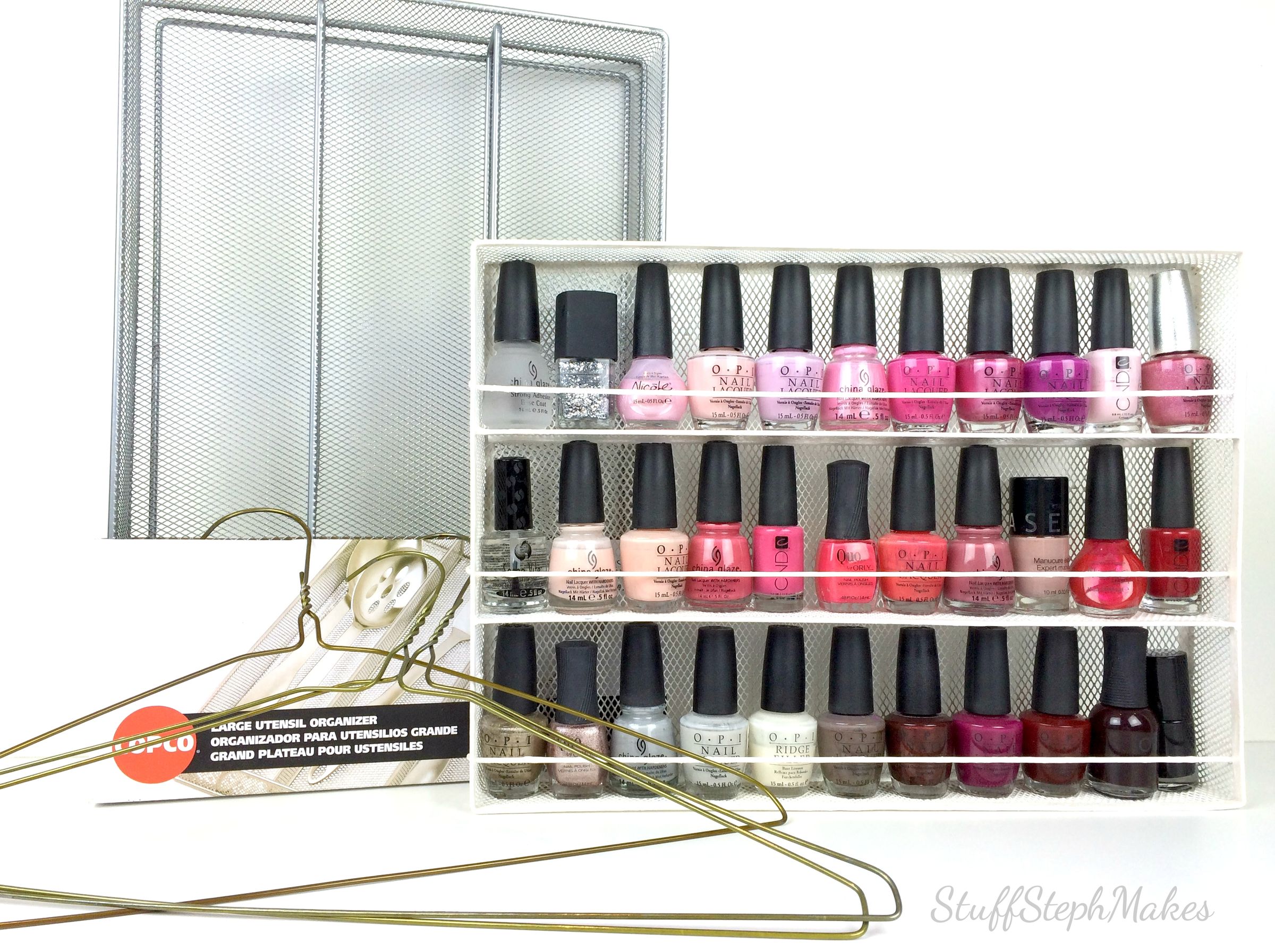 DIY Nailpolish Rack 