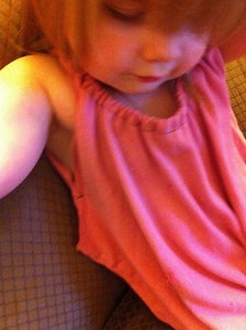 Ruffly Pink Applique Shirt