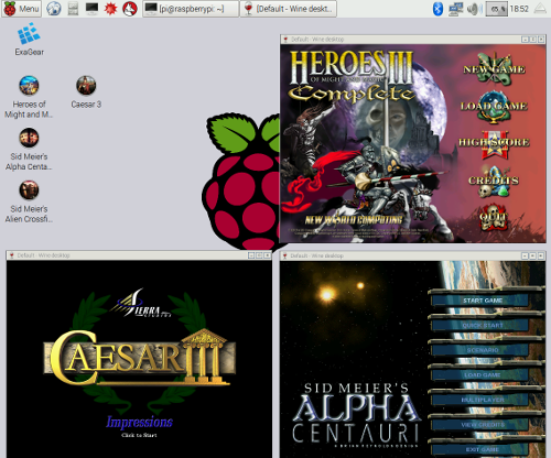 Gaming beyond RetroPie (x86 games on Raspberry Pi)