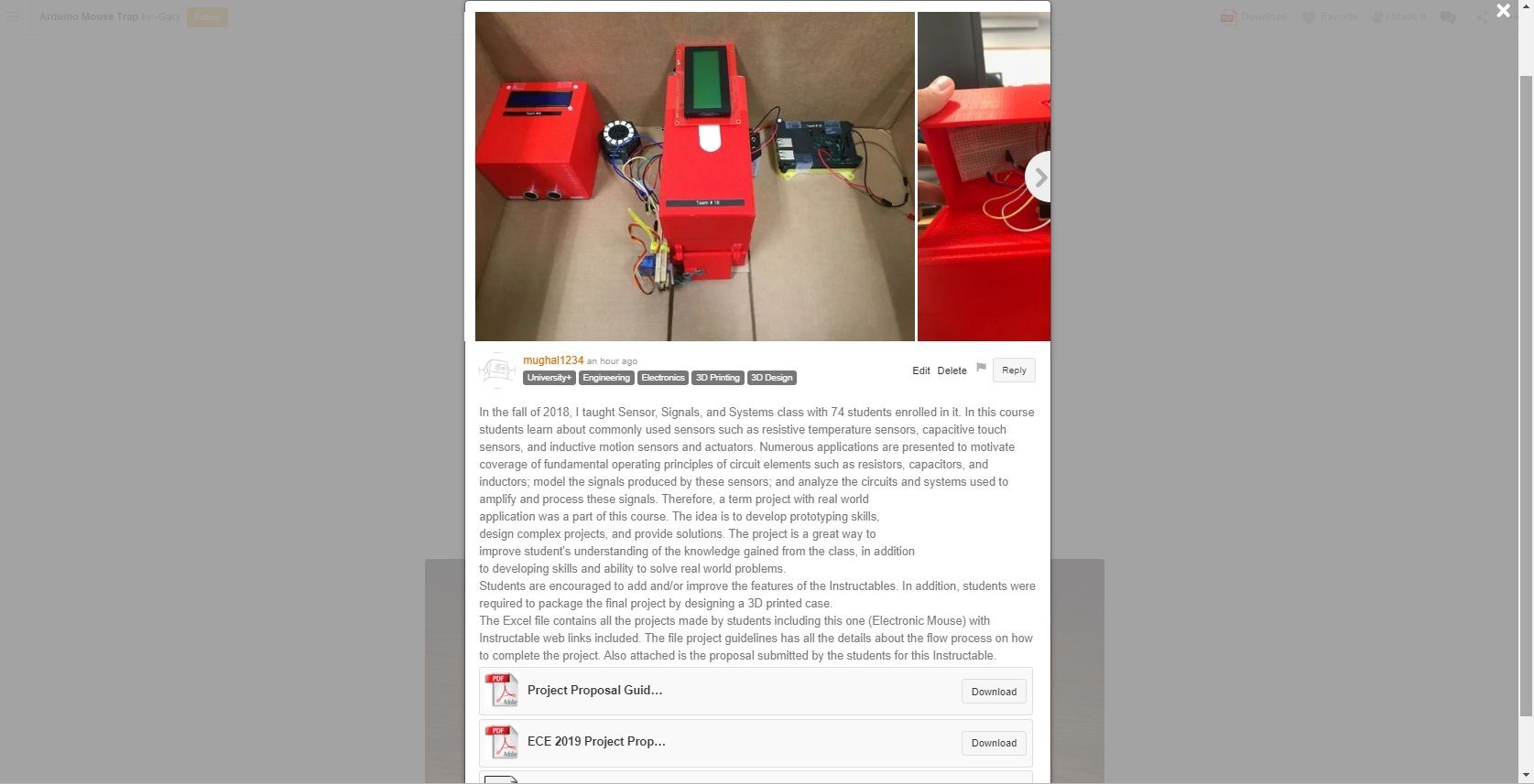Arduino Mouse Trap