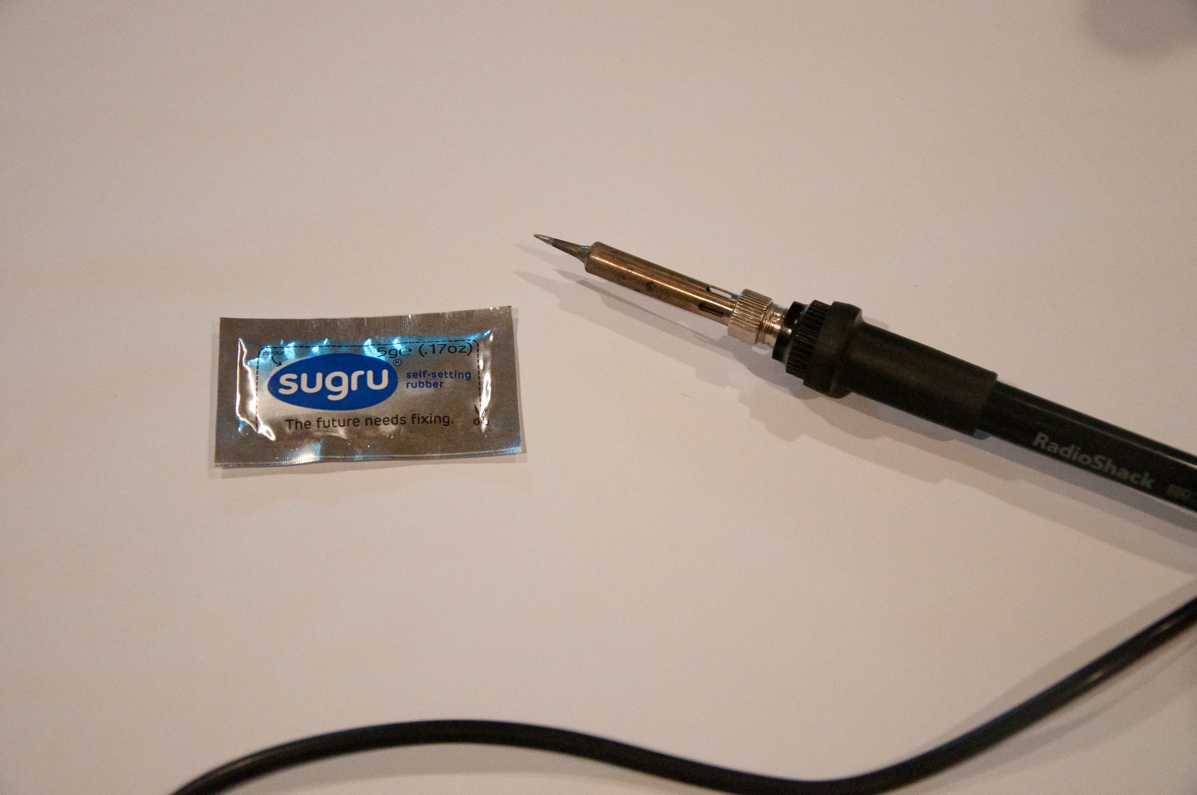 Sugru Soldering Iron Custom Grip