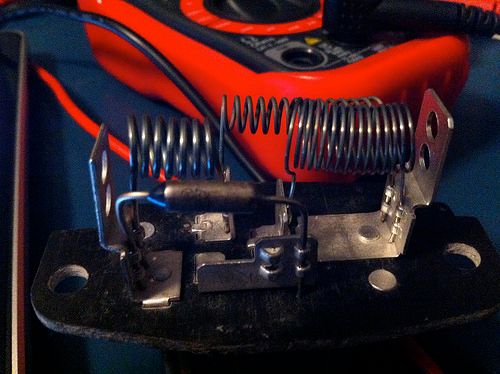 Blower Motor Resistor Thermal Fuse Replacement