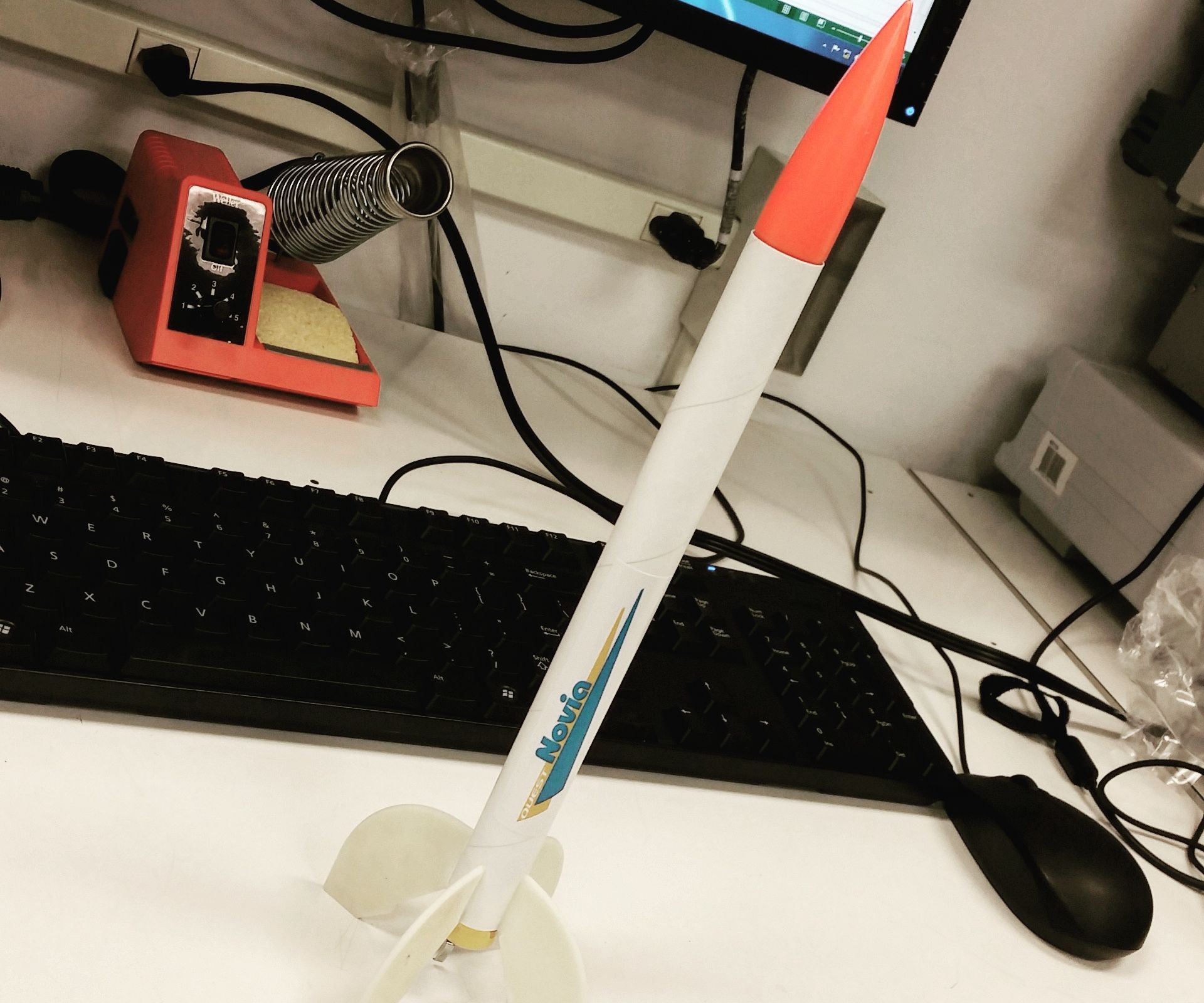 Custom-Made Model Rocket Fin