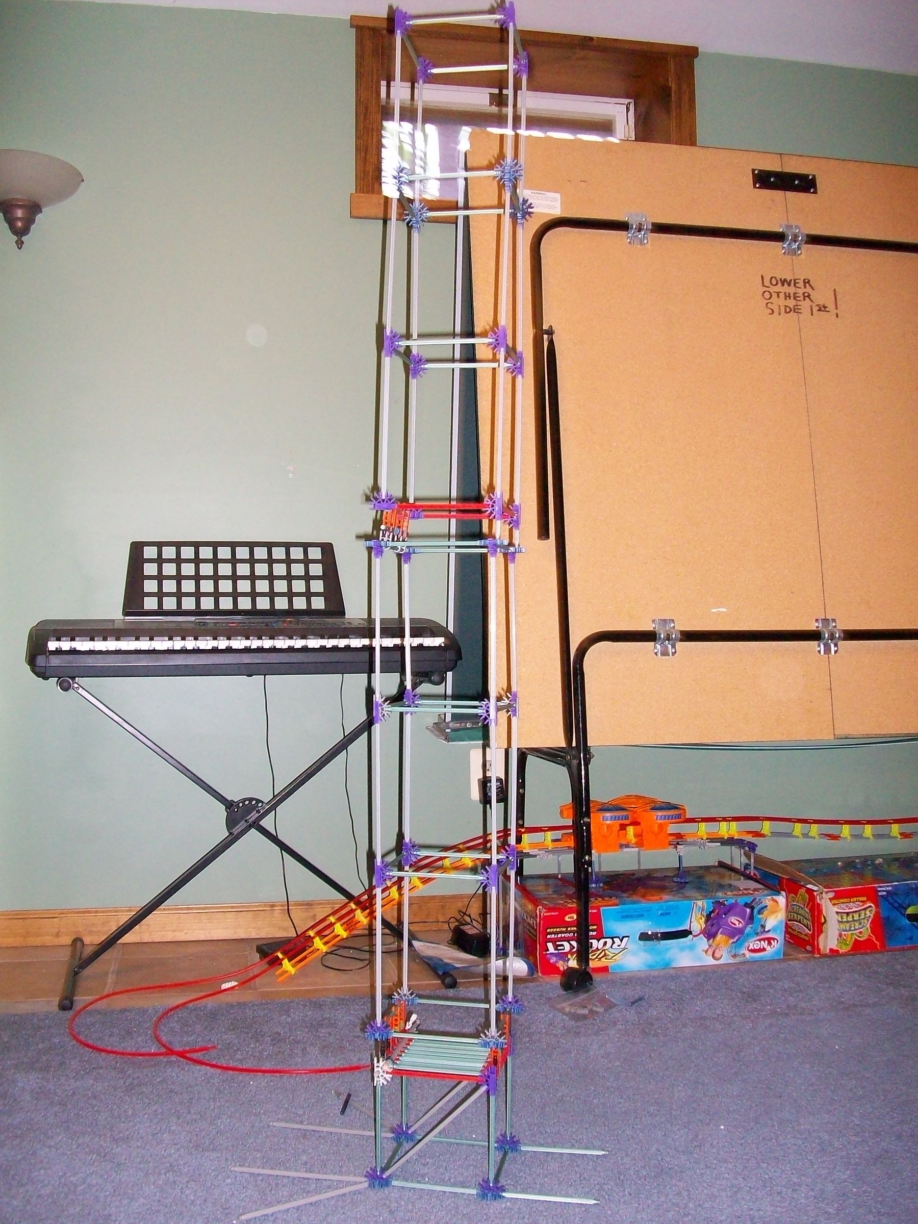 The First Imploding Knex Tower on This Site