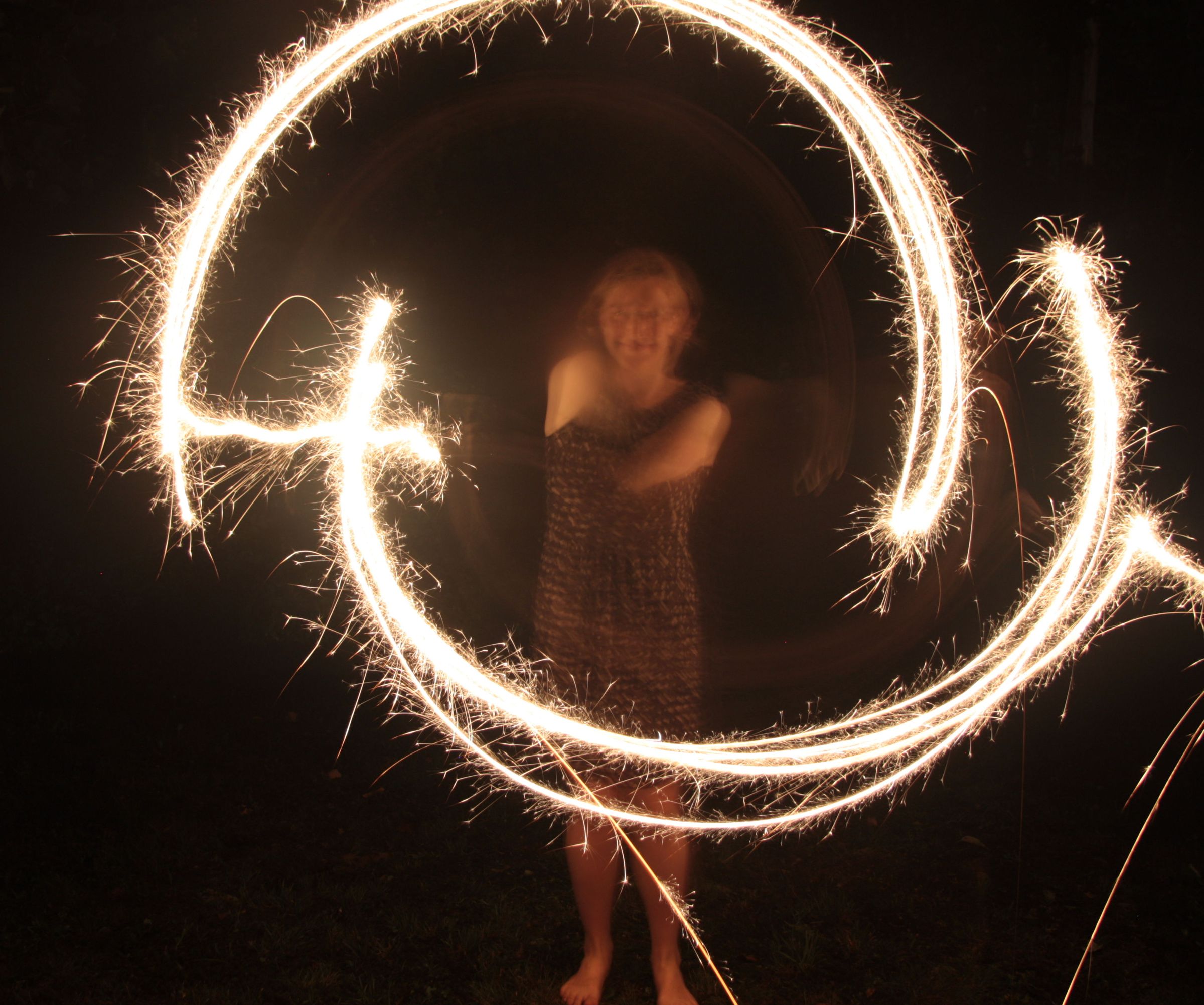 Sparkler Photography - DIY Light Painting