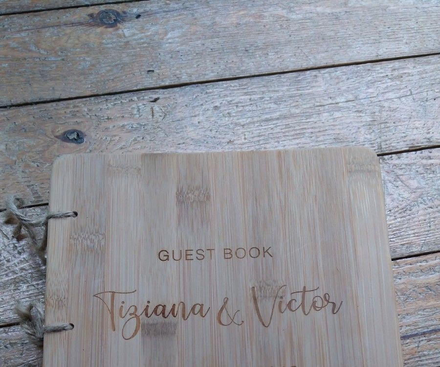 How to Make a Guestbook for a Wedding With a Wood Cover