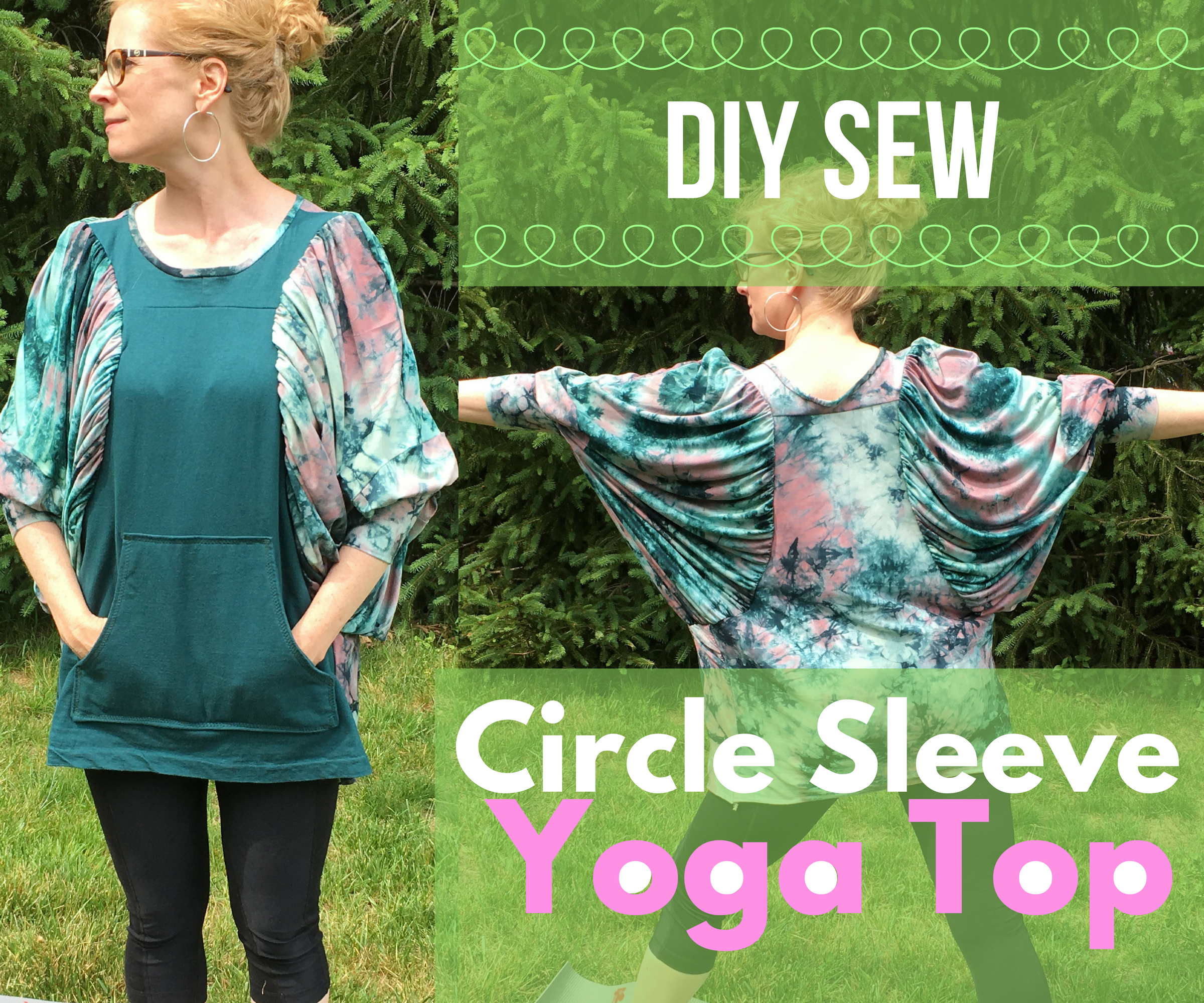 Circle Sleeve Yoga Sweatshirt