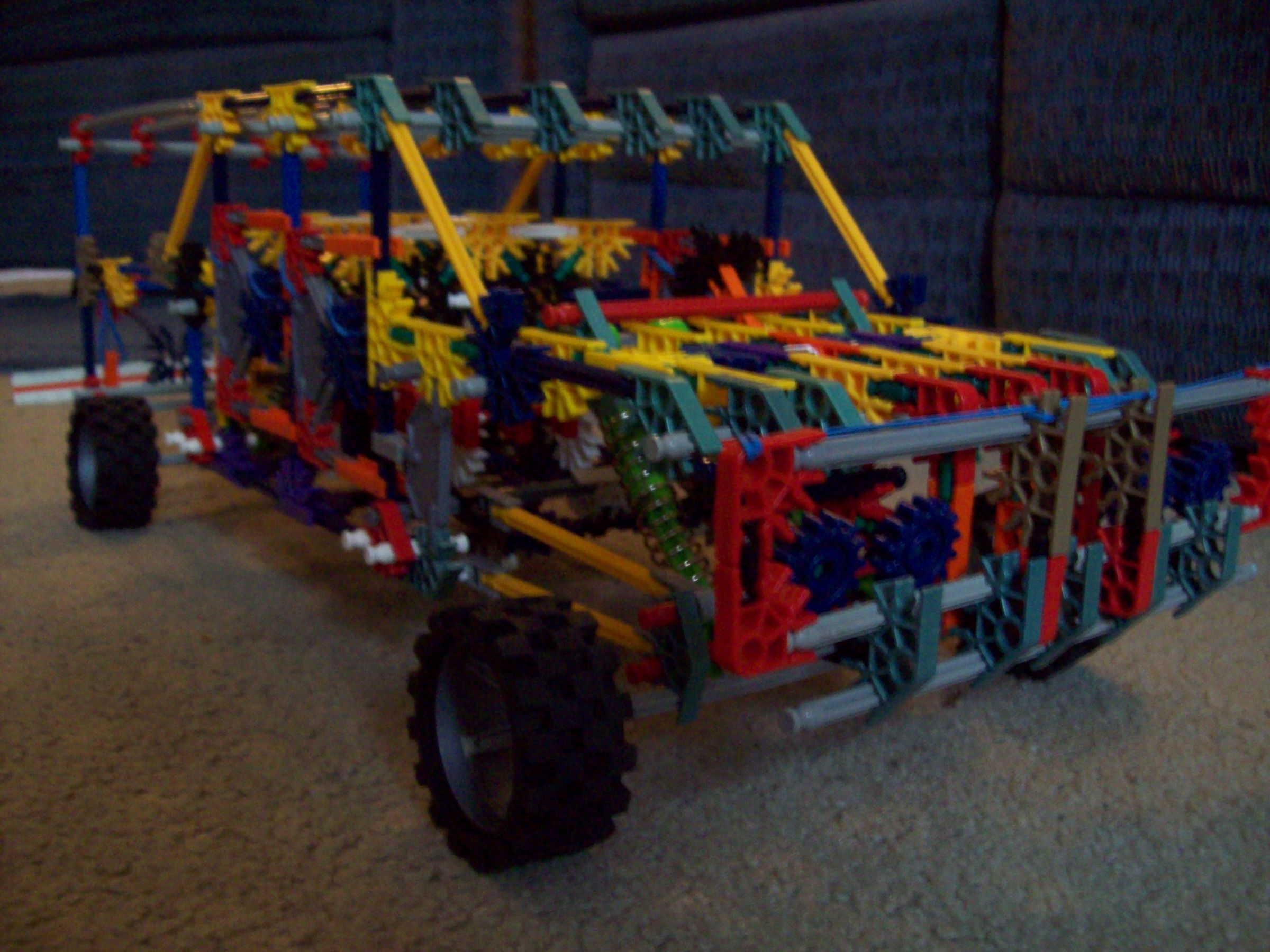 Knex Baja Truck With Spring Loaded Suspension