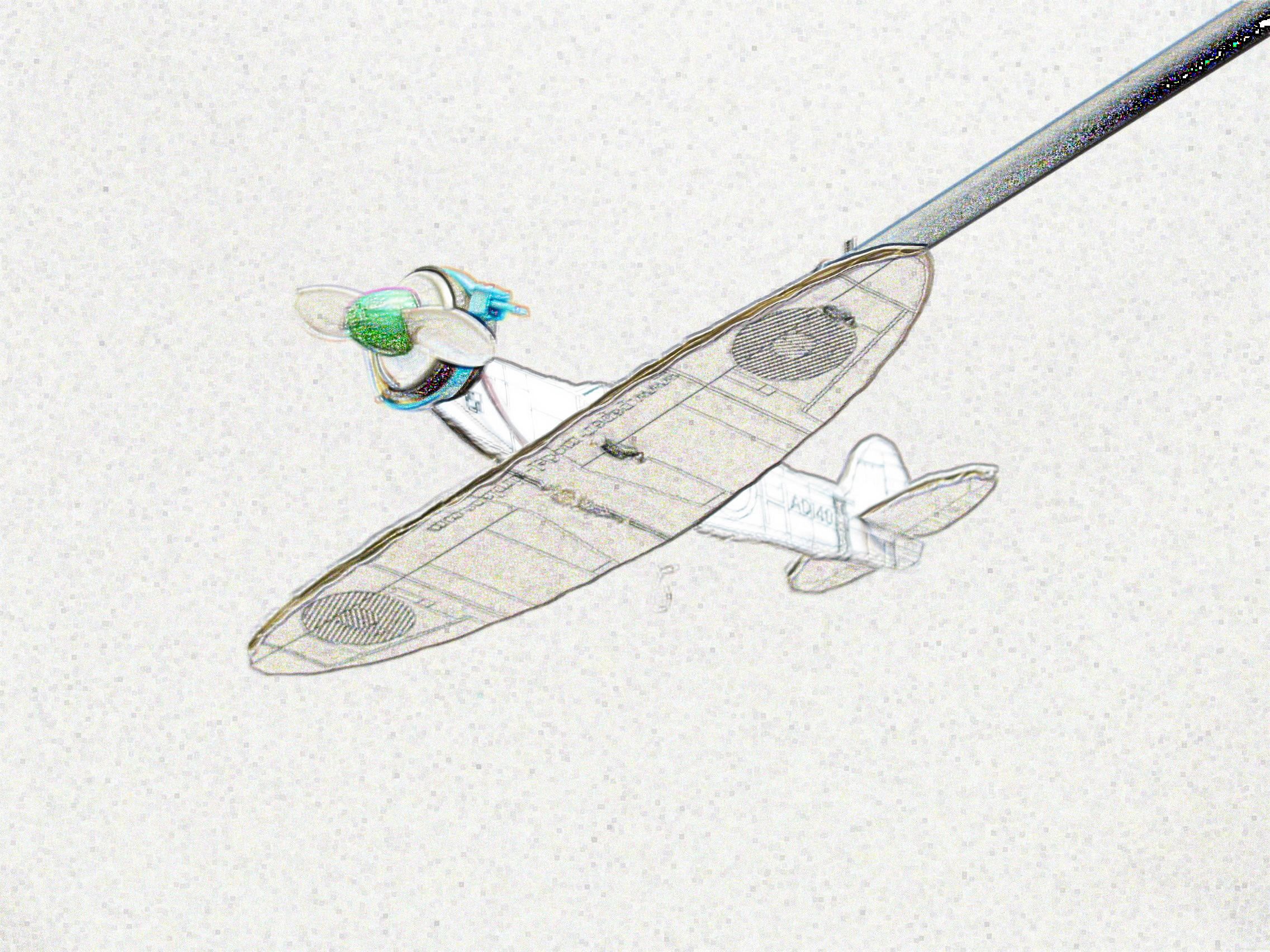 Spinning Airplane Mobile - Updated Aug 2013