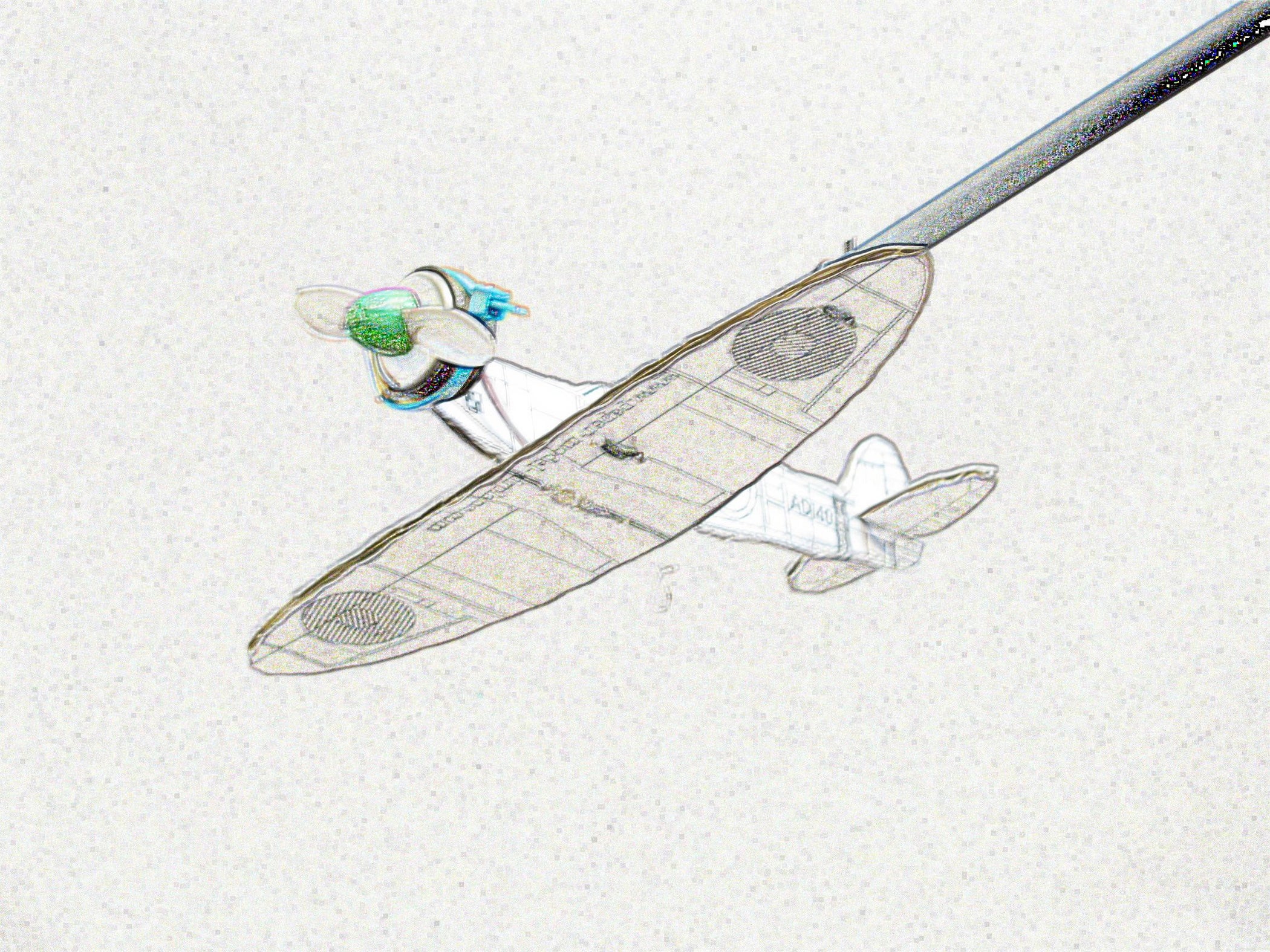 Spinning Airplane Mobile - Updated Aug 2013 : 6 Steps - Instructables