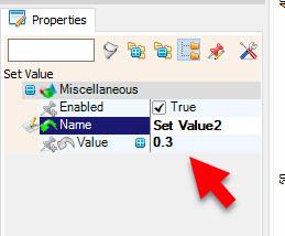In Visuino Set Components