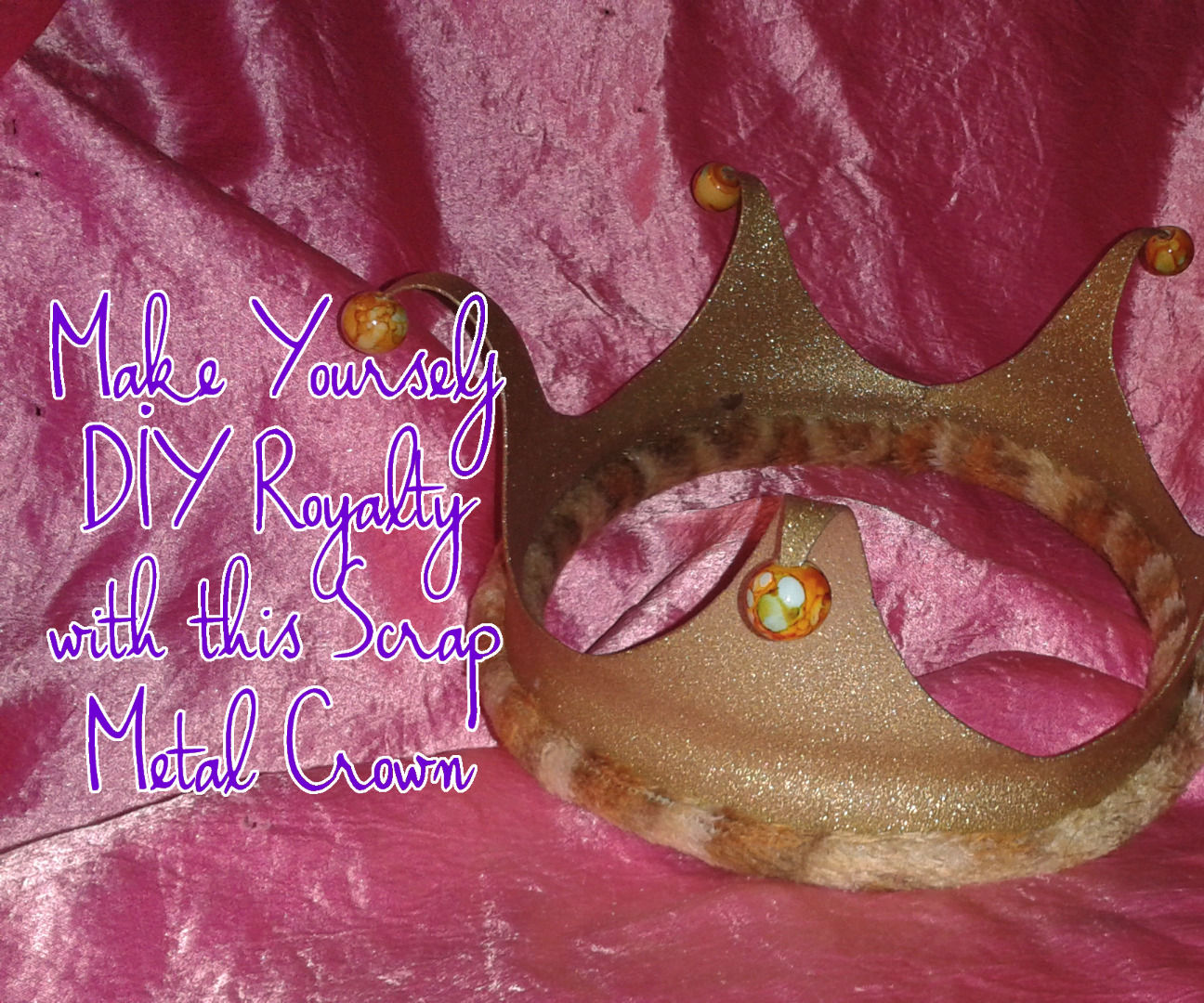 Make Yourself DIY Royalty With This Scrap Metal Crown