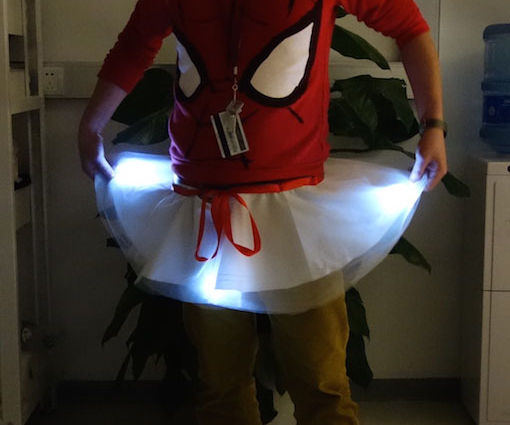 Tutu with Embedded LEDs