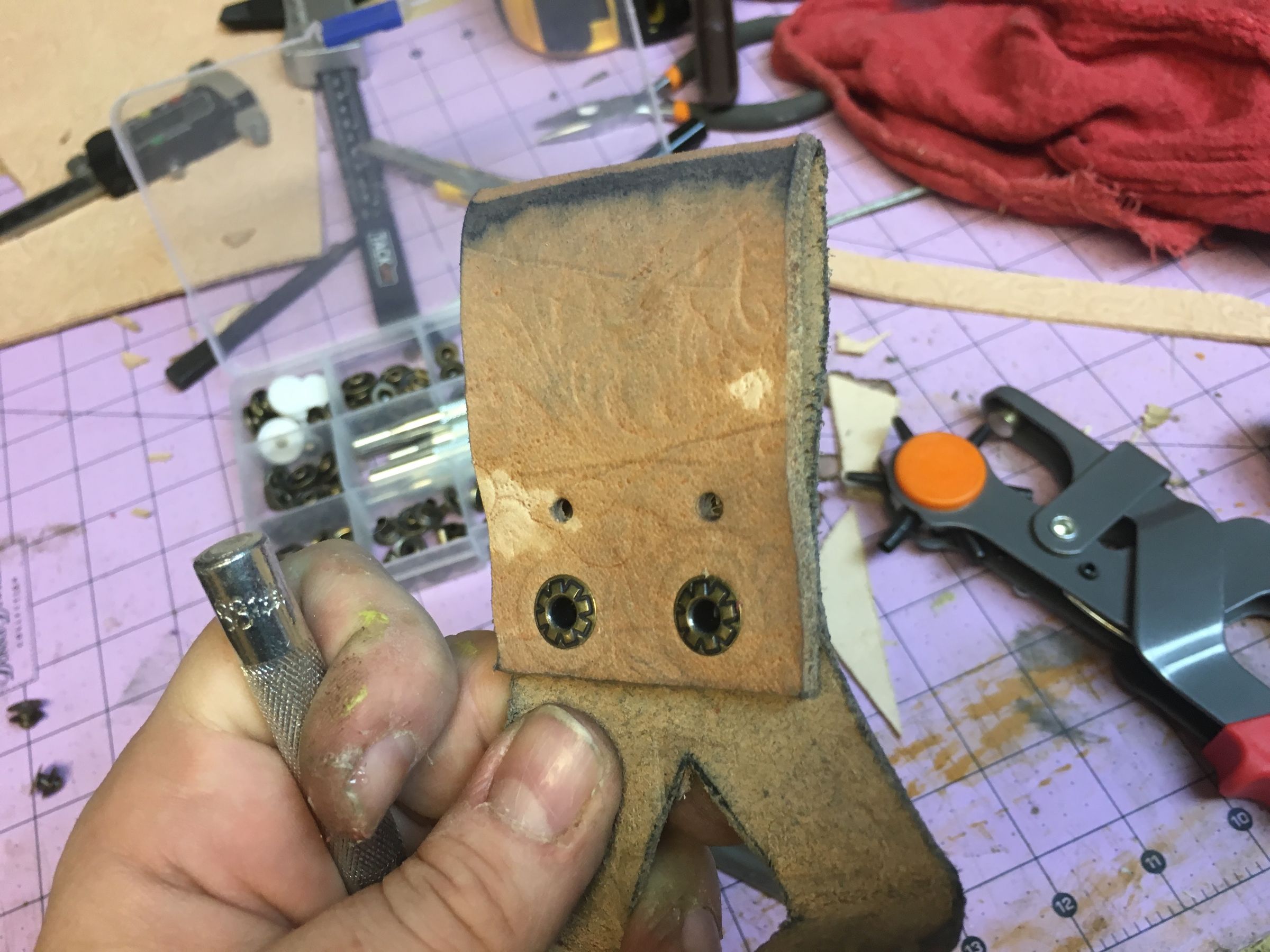 Custom Leather Caliper Holster 8 Steps (with Pictures) Instructables