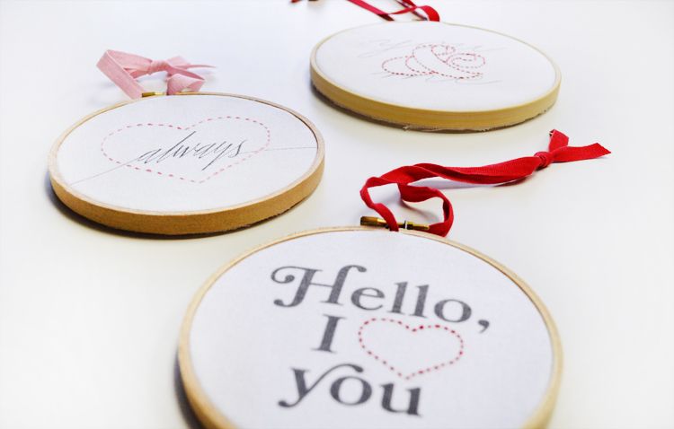 Sweetheart Embroidery Kit