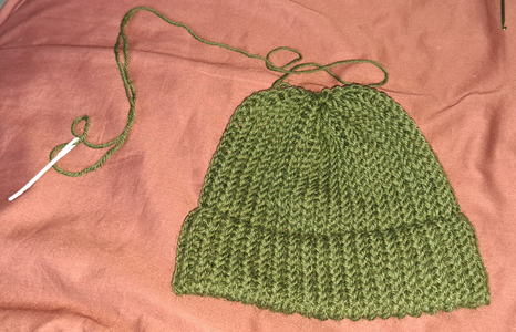 Finishing the Beanie