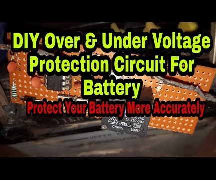 Over & Under Voltage Protection for Battery or Power Supply