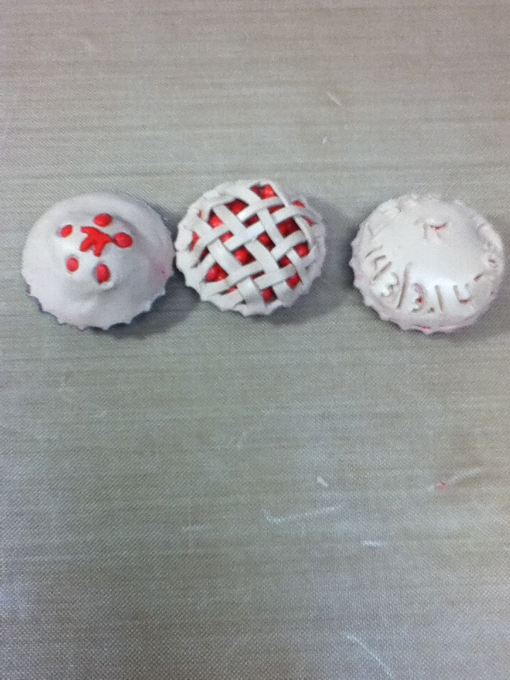 3.14 π Pie - Made of Polymer clay!