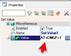 In Visuino Set Components