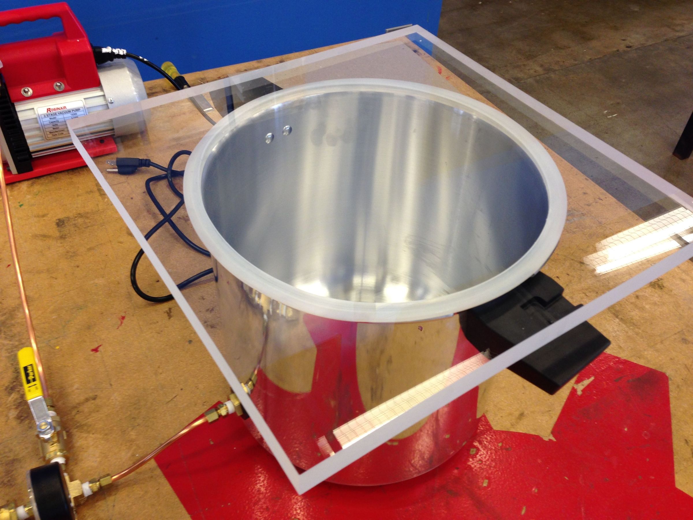 Pressure Cooker Vacuum Chamber 7 Steps (with Pictures) Instructables