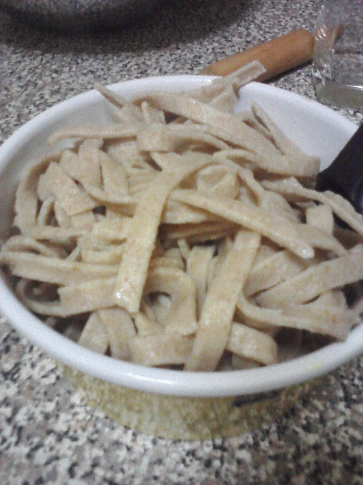 Roasted Garlic Whole Wheat Pasta From Scratch