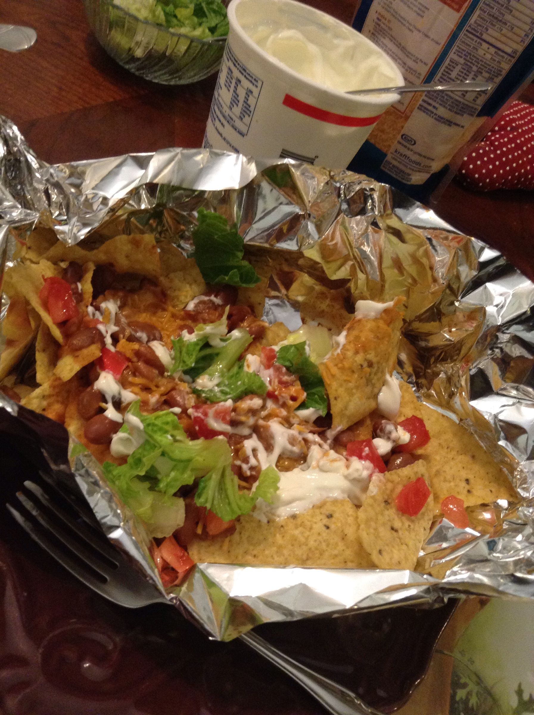 Camping Nachos.