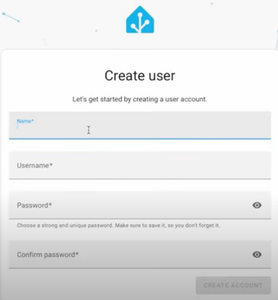 Configuring Home Assistant and Creating a Home Assistant Account