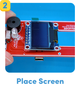Fit and Solder the Screen
