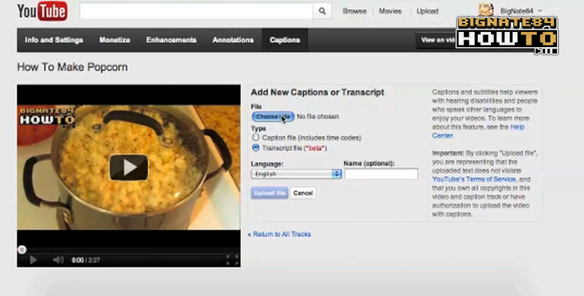 How to Add Closed Captions to a YouTube Video