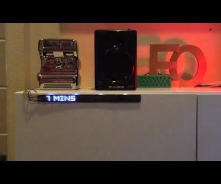 LED Transit Clock - Never Miss the Bus Again!