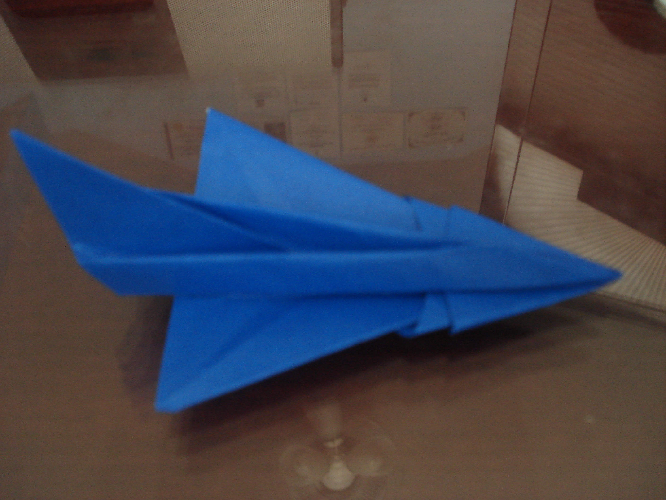 F-102 Origami Plane